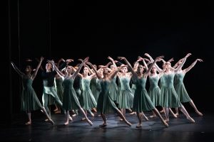 Dancers on stage at National Youth Ballet performance of Echoes of Tomorrow